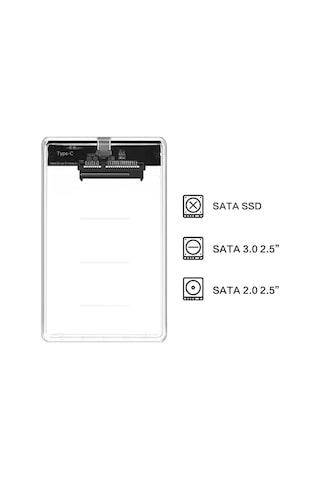 Codegen 2.5" Usb 3.1 Taşınabilir Hdd Disk Kutusu Cdg-Hdc-30Tc