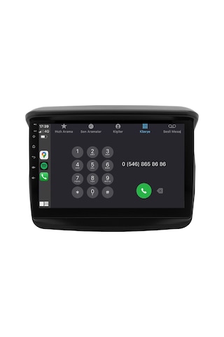 Mitsubishi L200 Android Multimedya Sistemi 2008-2014 8gb Ram, 64gb Hafıza, Bluetooth, Carplay & Android Auto Kamera 9"