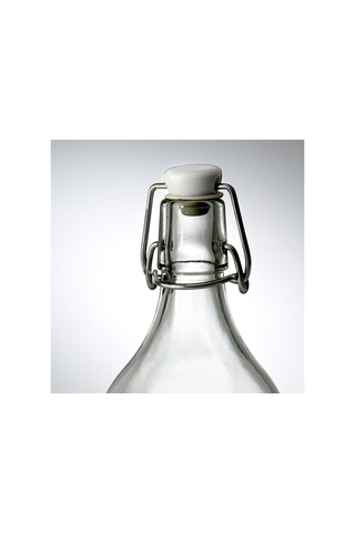 Ikea Korken Şeffaf Cam Şişe, Tıpalı, Yağ, Sirke, İçecek, Bira, Su, Kombucha, Kefir, Soda İçin Sallan Sku: Smg8690010542786 Açık Gri