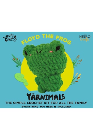 Bakgelal Amigurumi Kurbağa Yapım Kiti Başlangıç Seviyesi Tığ Örgü Çocuk Ve Yetişkin Hobi Seti