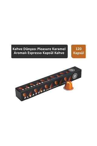 Kahve Dünyası Karamel Aromalı Kapsül Kahve 12 x 10 Kapsül