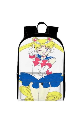 Trendooze Uygun, Siyah Siyah Siyah Sırt Seyahat, Sailor Organizasyon Moon Kawaii Karikatür, İş İnç İle, İçin, Genç, Dizüstü Çoklu Cf78 Çantası, Çalışması Bölmeleri Bilgisayara 15.6 Gi Siyah