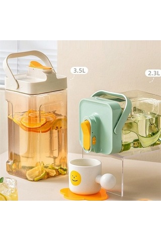 Tongxida Bosphorusboutique Yaz Su Isıtıcısı, 3.5l Çok Renkli, Musluklu Dispenseri Çok Renkli