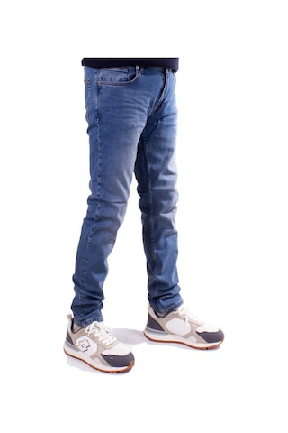 Twister Panama 727 Mavi Düşük Bel Dar Paça Erkek Jeans Pantolon 001