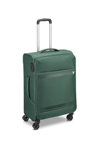 Valiz Unisex Diğer 41464287 Roncato Trolley Medıo 4r 65 Cm Exp. Jazz 4.0 Verde Bottiglia Mavi