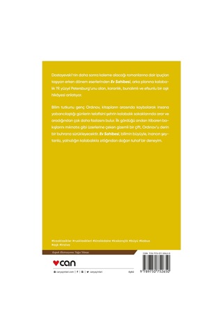 Ev Sahibesi - Fyodor Mihayloviç Dostoyevski - Can Yayınları