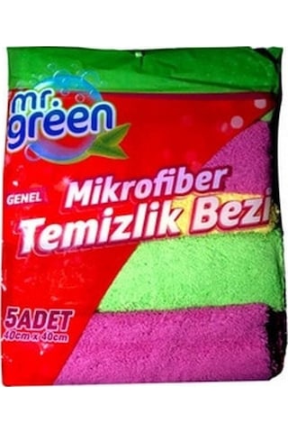 Temizlik Bezi Mikrofiber Temizlik Bezi 5'li Karışık