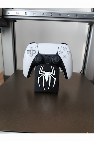 Ps5/ps4/xbox Uyumlu Oyun Temalı Controller Tutucu - The Last Of Us, Elden Ring, Spiderman Özel Seri Spiderman Siyah