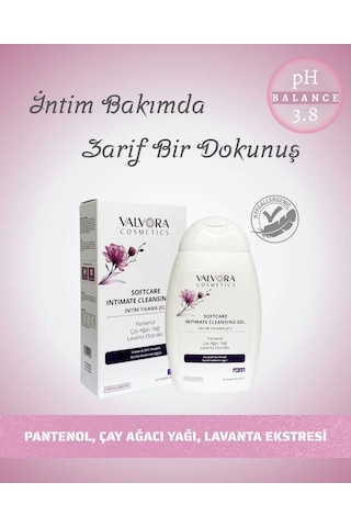 Valvora Cosmetıcs Softcare İntim Yıkama Jeli 250 Ml