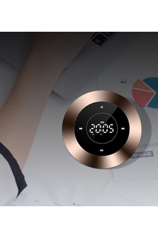 Wezone Kırmızı Mini Bluetooth Hoparlör: Dokunmatik Kontrol, Mikrofonlu, 15 Saat Çalma Süresi, Bluetooth 5.0, Hızlı Şarj