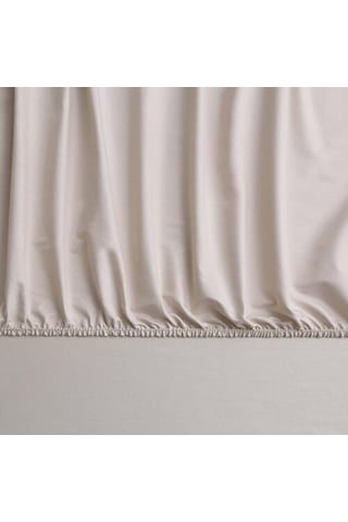 Linens Mix&match Pamuk Saten Tek Kişilik Lastikli Çarşaf Taş