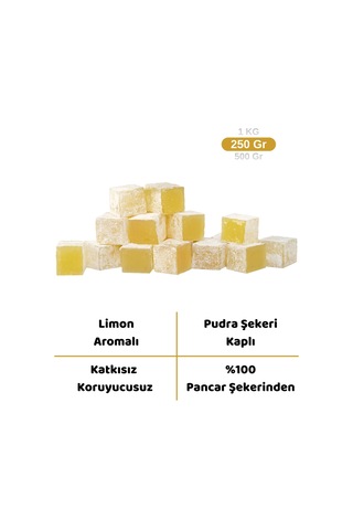 Limonlu Lokum 250 Gr