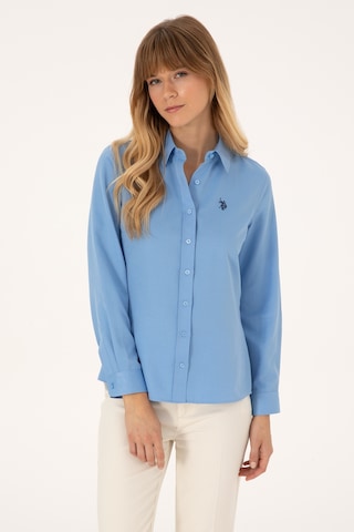 U.s. Polo Assn. Kadın Açık Mavi Gömlek Basic 50316711-vr003 Acık Mavı