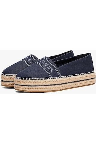 Tommy Hilfiger Kadın Mavi Babet Mavi