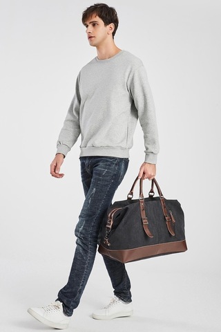 Ctvyb1273-0001 Siyah Unısex El Valizi Bej