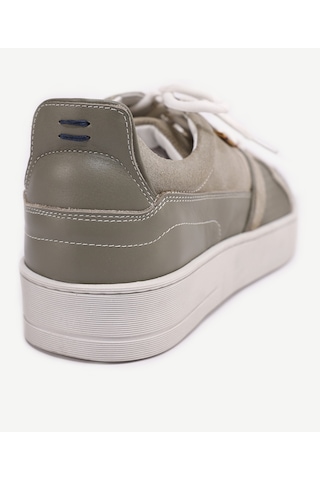 Yargıcı Deri-süet Detaylı Sneaker 24yeay4473x 007 Haki