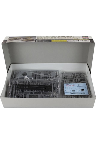 Hasegawa 30046 1/72 Ölçek, Rommel Afrika Korps 1/32 Ölçek, Metal General Figürü Hediyeli , Askeri Araç Model Kiti