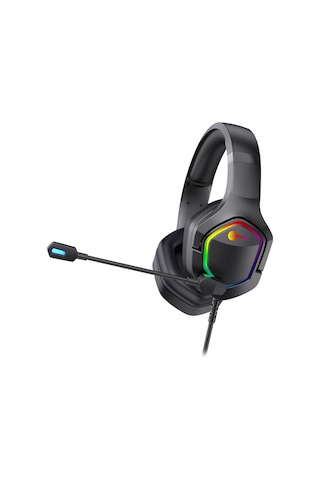 Lecoo HT403 3.5 MM Jack + USB Kablolu Kulak Üstü RGB Gaming Kulaklık