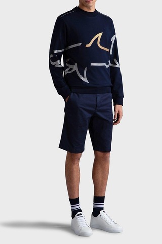 Paul & Shark Erkek Sweat 24411881 013 Lacivert Lacivert