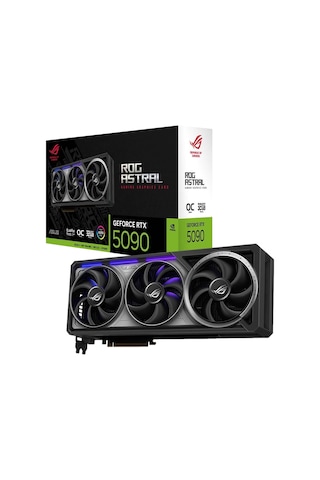 Asus Rog Astral Geforce Rtx 5090 32gb Gddr7 Oc Edition Dlss 4 512 Bit Ekran Karti