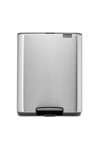 Brb-bra 238048-8710755238048-001-01-bo Matt Steel Fpp Pedallı Çöp Kutusu 12l Inox