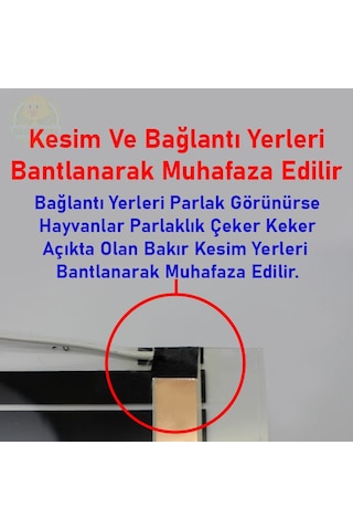 Karbon Isıtıcı Film 50x80 Cm Hazır Kablolu Fişli Kafes Kümes Ayak