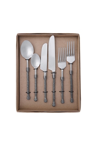 Yargıcı 6'lı Çatal Bıçak Seti 26x21x3 Cm 26knhs1054n St