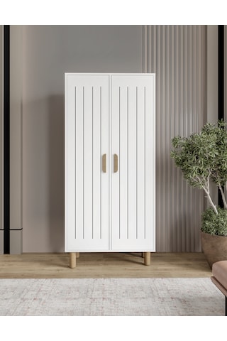 Afilli Aslan Kapaklı Portmanto Vestiyer Tamamı Mdf