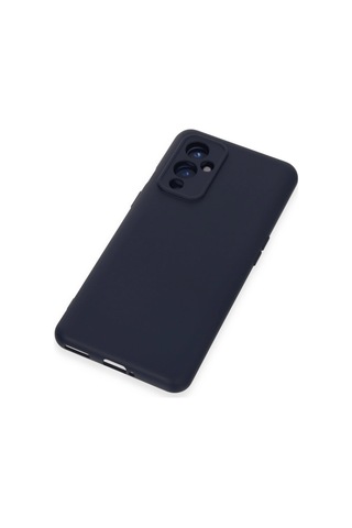One Plus 9 Kılıf Nano İçi Kadife Silikon - Lacivert Renkli