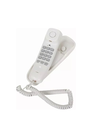 Alfacom 103 Duvar Tipi Kablolu Telefon Siyah