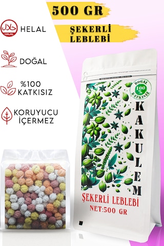 Kakulem Renkli Şekerli Leblebi 500 G