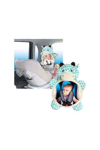 Pazly Bebek Güvenlik Aynası - Geniş Görüşlü, Toksiksiz, Dayanıklı Araç İçi Gözetleme Aynası