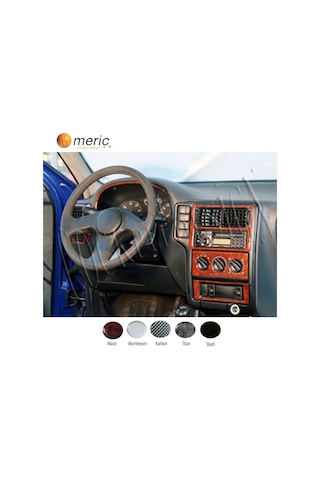 Meriç® Volkswagen Polo Ön Torpido Kaplama 10 Parça 1994-1999 (530157617)