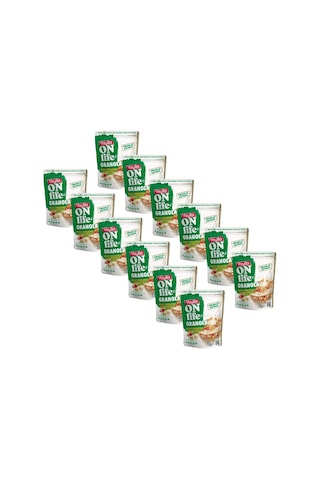Yayla Onlife Beyaz Çikolatalı Antep Fıstıklı Ve Çilekli Granola 200 G X12