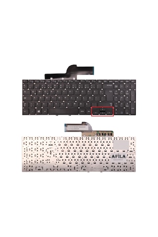 Samsung Uyumlu Np350, Np350E5C, Np350V5C Notebook Klavyesi (Siyah Tr) - 539628347