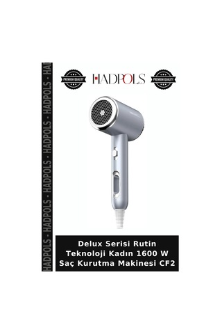 Delux Serisi Rutin Teknoloji Kadın 1600 W Saç Kurutma Makinesi Cf2