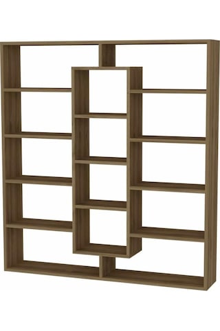 Dekorister Ample Kitaplık Ceviz