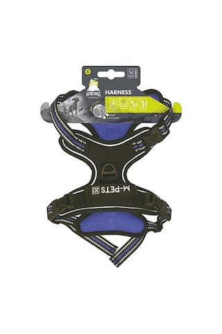 M-pets Hiking Reflektörlü Köpek Göğüs Tasması Mavi Small 35-60 Cm 244-58020.01 Çok Renkli