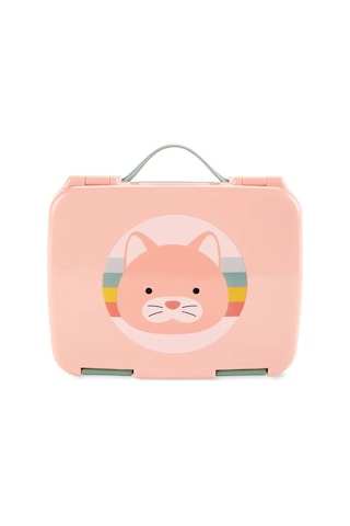 Skip Hop Zoo Bento Beslenme Kutusu Kedi Pembe