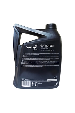 Wolf Guardtech 10w40 B4 4 Litre Dizel,benzinli,lpg Li Araçlar Için