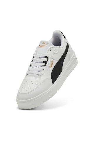 Puma Shuffle Downtown 402596 02 Erkek Sneaker Ayakkabı Beyaz Siyah 40-45 Sıyah - Beyaz