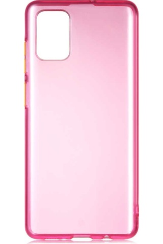 Samsung Uyumlu Galaxy A71 Kılıf Zore Bistro Kapak-Pembe