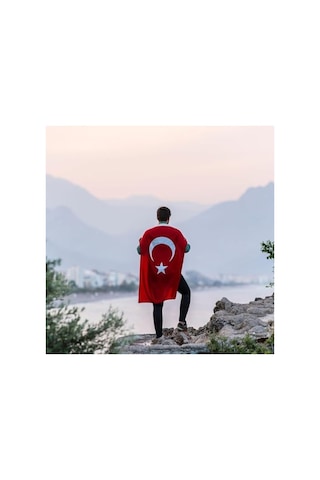 Nefes Alabilir Türk Bayrağı, 80x120 Cm, Dış Mekan Kullanımı 1000 x 1500 CM
