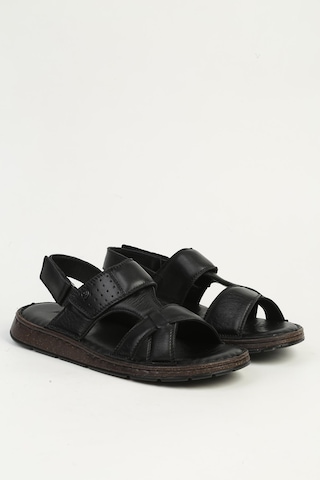 Pierre Cardin Erkek Siyah Sandalet Pc-7344