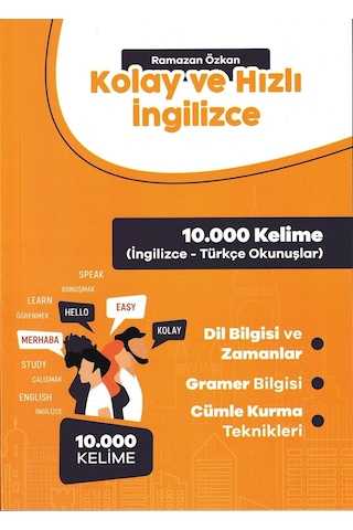 Hızlı Ve Kolay İngilizce Öğrenme Seti - 3 Kitap - Ramazan Özkan