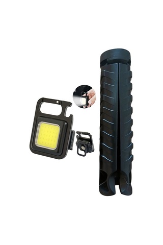 Gs-465 Tripotlu Usb Şarj Edilebilir Anahtarlık Fener