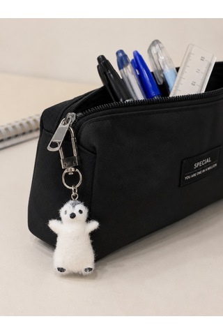 Buzcuk Peluş Penguen Charm Anahtarlık Sevimli Çanta Aksesuarı Hediye