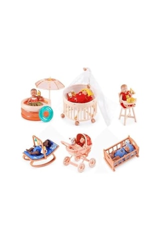 Zuru My Mini Baby Sürpriz Kapsül, Seri 1, Stitch, Moana Ve Winnie The Pooh Temalı, 6 Model, 3 Yaş Ve Üzeri, Mini Bebek Figürü Ve Aksesuar Seti