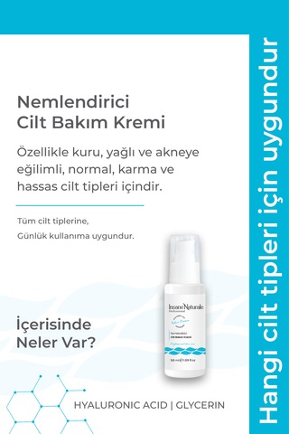 Nemlendirici Cilt Bakım Kremi 50 Ml