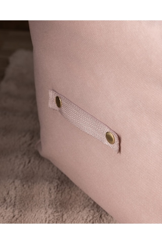 Madame Coco Çiçek Desen Baskılı 2'li Hurç - Pudra 8684427147702 Pudra